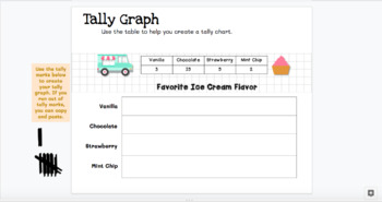 Preview of Ice Cream Graphing