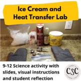 Ice Cream Heat Transfer Lab for High School Science