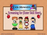 Ice Cream Kids PowerPoint Game Template