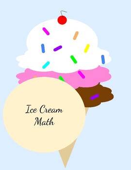 Preview of Ice Cream Math