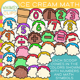 Ice Cream Math Clip Art