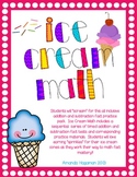 Ice Cream Math (Timed Addition and Subtraction Fact Drills)