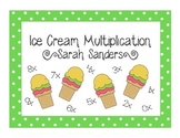 Ice Cream Multiplication Bulletin Board