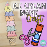 Ice Cream Name Craft
