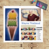 Ice Cream Oil Pastel: Artist Focus Wayne Thiebaud