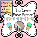 Ice Cream Parlor Banner