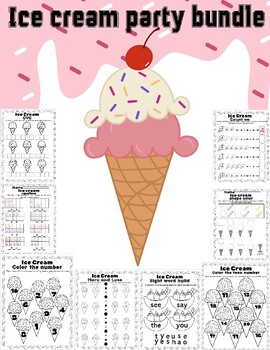 Preview of Ice Cream Party Bundle