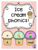 Ice Cream Phonics Matching (literacy centers) #fssparklers23