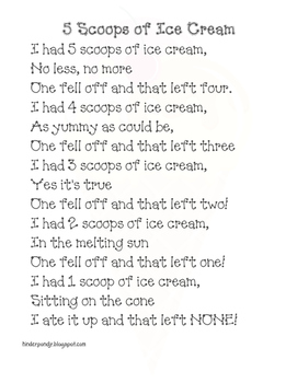 Ice Cream Poem by Kinderpond | Teachers Pay Teachers