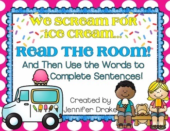 Sentence Strips With Pictures Distance Learning