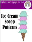 Ice Cream Scoop Patterns