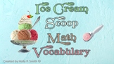 Ice Cream Math Vocabulary Game - Digital Lesson - PowerPoi
