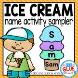Ice Cream Scoops: Names Activity