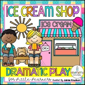 Preview of Ice Cream Shop Dramatic Play