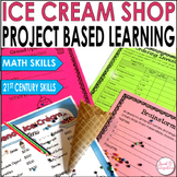Open and Run an Ice Cream Shop Project Based Learning Math