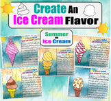 Ice Cream Creative Writing Craft | Summer Food/Dessert