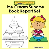 Ice Cream Sundae Book Report Set