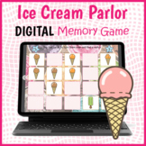 Ice Cream Themed Memory Matching Card Game