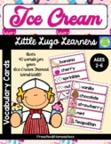 Ice Cream Vocabulary Cards