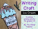 Ice Cream Writing Craft *back to school AND end of the year*