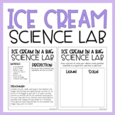 Ice Cream in a Bag Science Lab | States of Matter