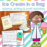 Ice Cream in a Bag Science Lab and How To Writing {cooking