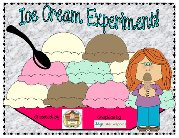 Preview of Ice Cream in a Bag Science Lab Worksheets