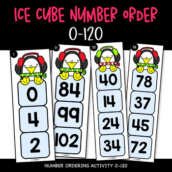 Preview of Ice Cube Number Order 1-120