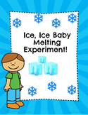 Ice Ice Baby Melting Science Experiment
