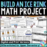 Winter Math Project Based Learning Review Packet 4th 5th 6