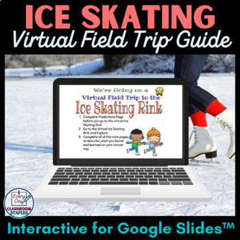 Preview of Ice Skating Virtual Field Trip Guide | Interactive Digital Activities
