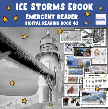 Preview of Ice Storms - Emergent Reader - Google Slides™ ebook - 0043