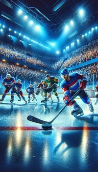 Preview of Ice Warriors: Ice Hockey Poster