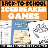 Ice breaker Games - Back to School Icebreaker Bundle for M