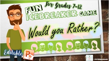 Preview of IceBreaker Game "Would You Rather...?"