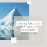 Iceberg Character Analysis Assessment