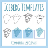 printable iceberg template