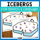 Iceberg and Penguin Speech Worksheets, Don't Break the Ice