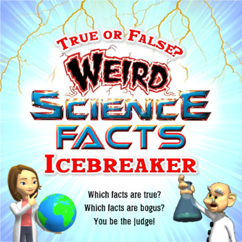 Preview of Back to School Ice Breaker Activity: Weird Science Facts