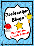 Icebreaker BINGO for Middle and High School