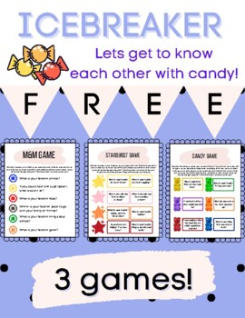 Icebreaker - Candy Game by Fun School Counselor | TpT