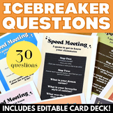 Icebreaker Questions for Older Students - Ice breaker Acti