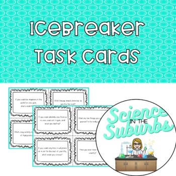 Preview of Icebreaker Task Cards