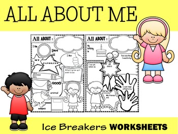 Icebreakers: All About Me by Little Lotus | Teachers Pay Teachers