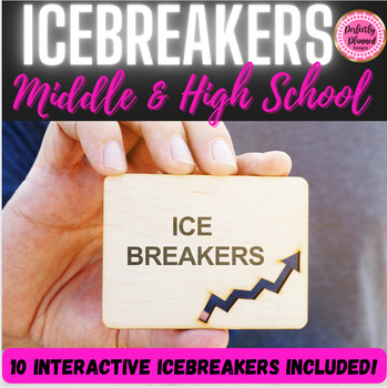 Preview of Icebreakers for After Testing | Get to Know Me | Fun Teen Games and Activities