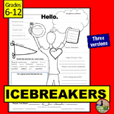 Icebreakers for Middle and High School