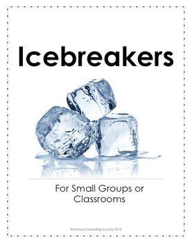 Preview of Icebreakers for teens, middle school, and high school!