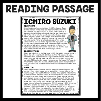 Ichiro Suzuki Biography - life, family, childhood, name, story