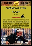 Icons of Hip Hop (Grandmaster Flash)- Music Poster
