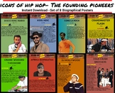 Icons of Hip Hop: The Founding Pioneers- Printable Music Posters